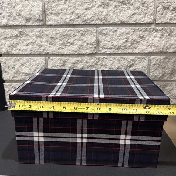 Plaid Storage/Gift Box - Picture 4 of 5
